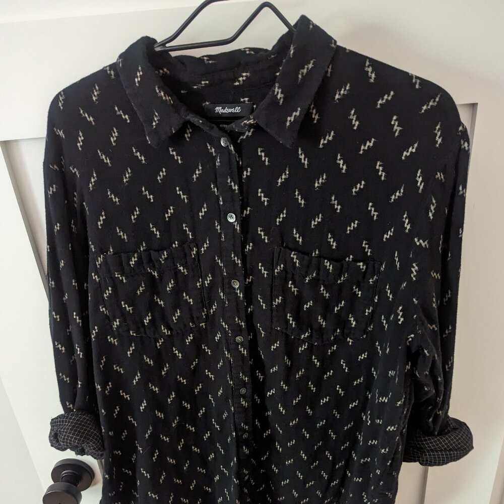 Madewell Oversize Button Down Shirt, Size L